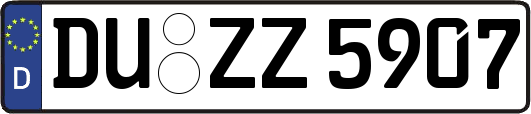 DU-ZZ5907