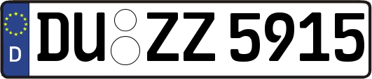 DU-ZZ5915