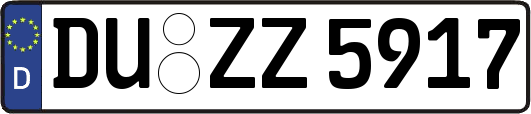DU-ZZ5917