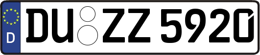 DU-ZZ5920