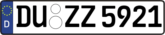 DU-ZZ5921