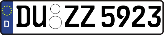 DU-ZZ5923