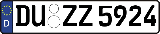 DU-ZZ5924