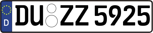 DU-ZZ5925