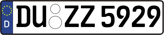 DU-ZZ5929
