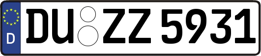 DU-ZZ5931