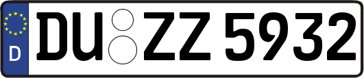 DU-ZZ5932