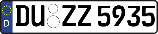 DU-ZZ5935