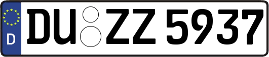 DU-ZZ5937