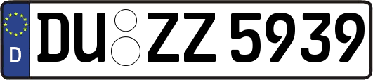 DU-ZZ5939