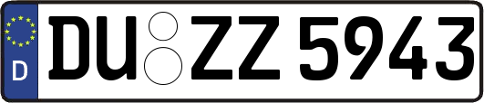 DU-ZZ5943