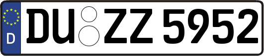 DU-ZZ5952