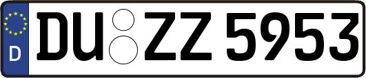 DU-ZZ5953