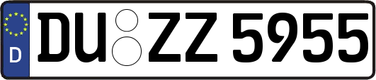 DU-ZZ5955