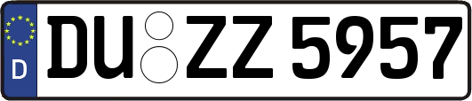 DU-ZZ5957