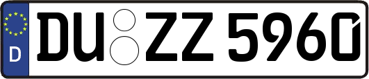 DU-ZZ5960