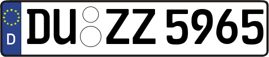 DU-ZZ5965