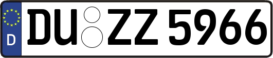 DU-ZZ5966