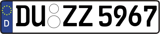DU-ZZ5967