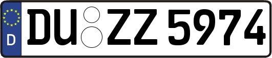 DU-ZZ5974