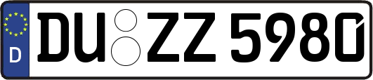 DU-ZZ5980