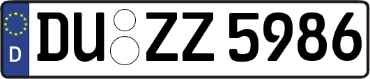 DU-ZZ5986