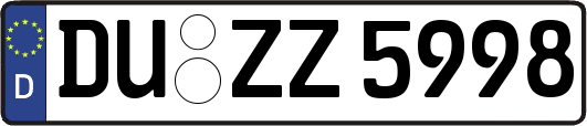 DU-ZZ5998