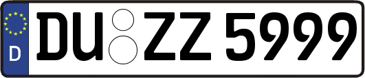 DU-ZZ5999