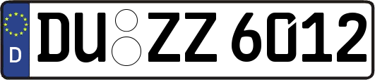 DU-ZZ6012