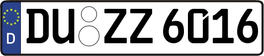 DU-ZZ6016