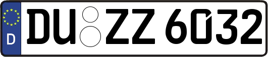 DU-ZZ6032