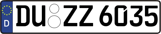 DU-ZZ6035