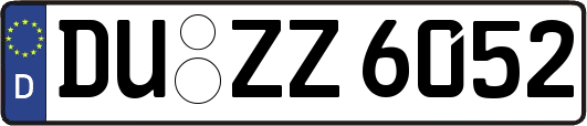 DU-ZZ6052