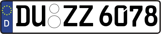 DU-ZZ6078
