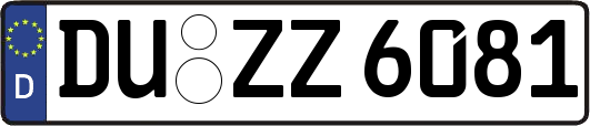 DU-ZZ6081