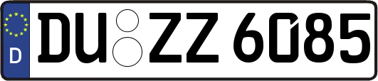 DU-ZZ6085