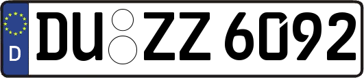 DU-ZZ6092