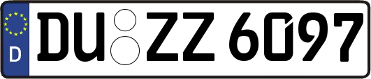 DU-ZZ6097