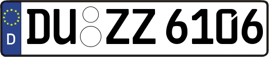DU-ZZ6106