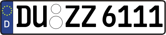 DU-ZZ6111