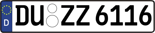 DU-ZZ6116