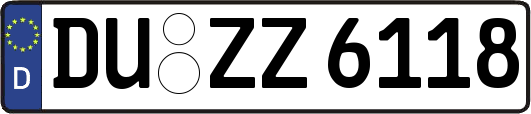 DU-ZZ6118