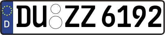 DU-ZZ6192