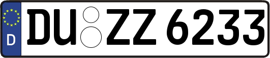 DU-ZZ6233