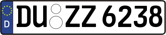 DU-ZZ6238