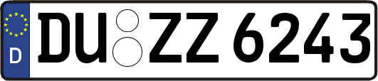 DU-ZZ6243
