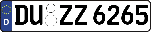 DU-ZZ6265