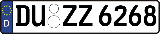 DU-ZZ6268
