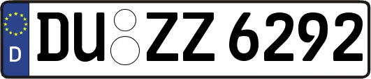 DU-ZZ6292