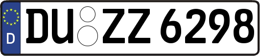 DU-ZZ6298